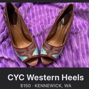 CYC GENUINE LEATHER HEELS